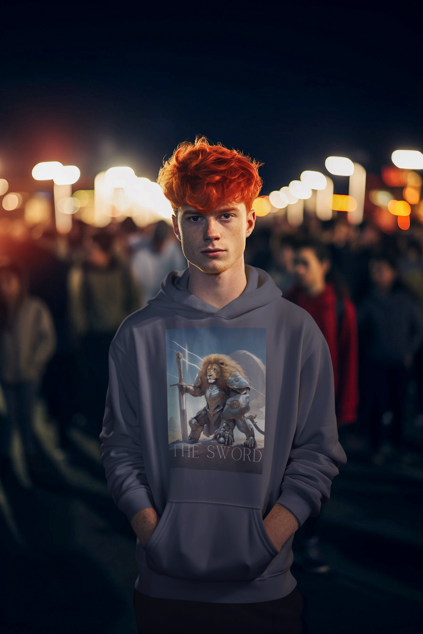 "Lion and the Sword" Hoodie