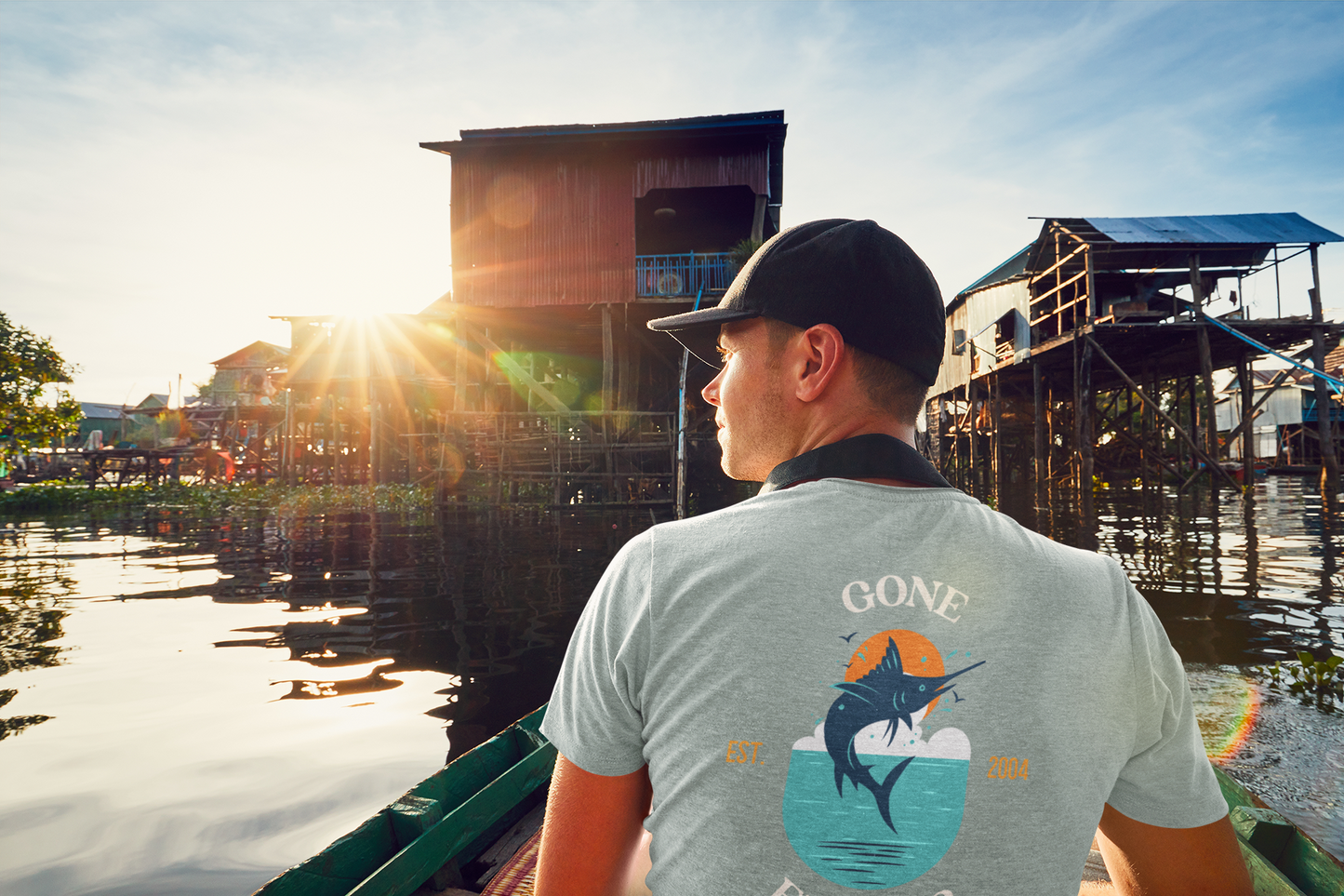 "Gone Fishing" T-Shirt