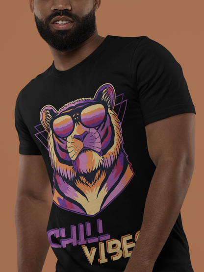 "Chill Vibes Tiger" T-Shirt