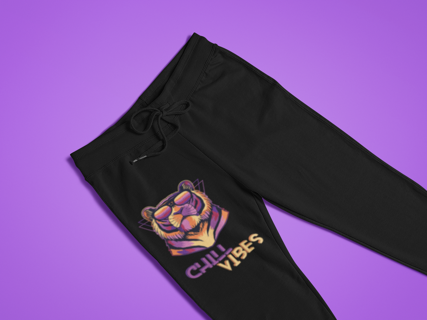 "Chill Vibes Tiger" Sweatpants