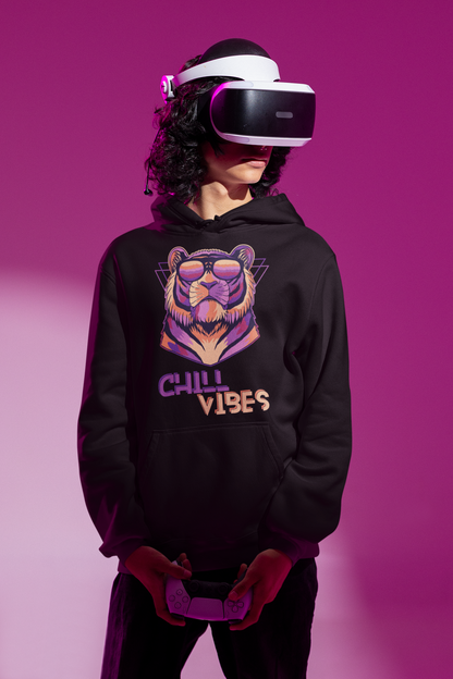 "Chill Vibes Tiger" Hoodie