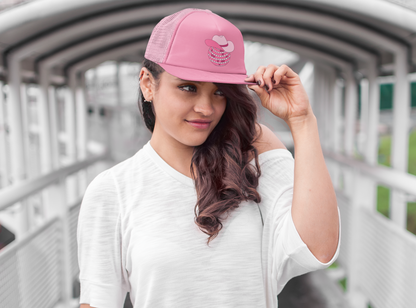 "Disco Cowgirl" Retro Snapback Trucker Cap