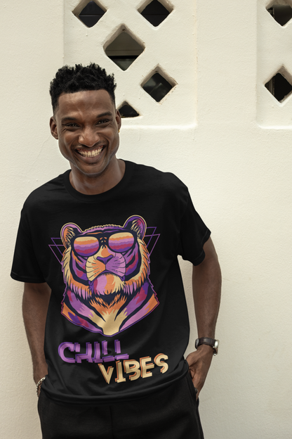 "Chill Vibes Tiger" T-Shirt