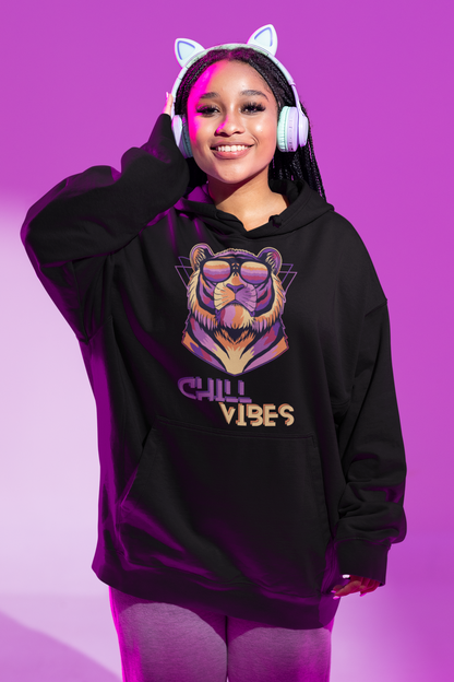 "Chill Vibes Tiger" Hoodie