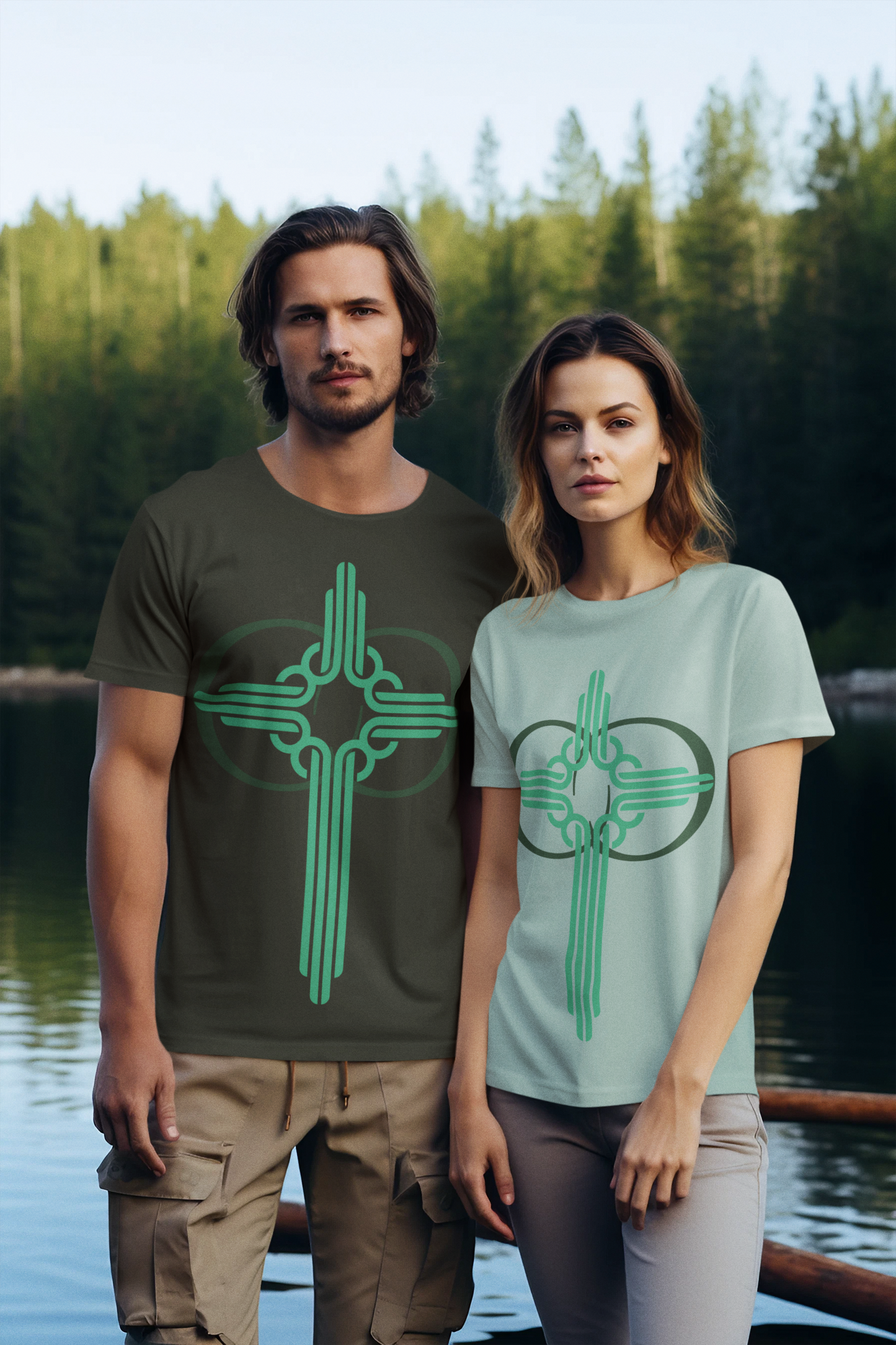 "CC CROSS" T-SHIRT