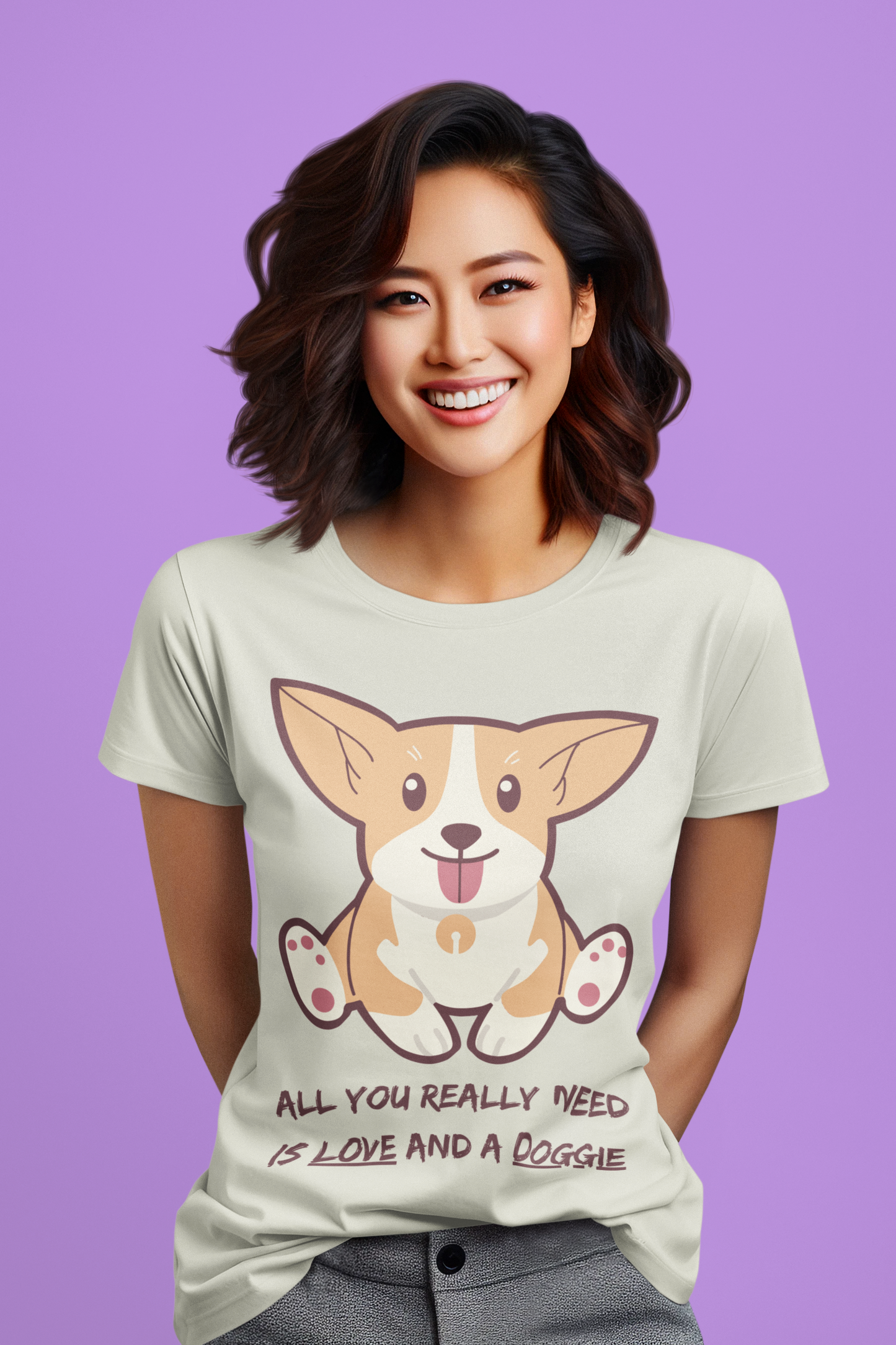 "Live Love Doggie" T-Shirt