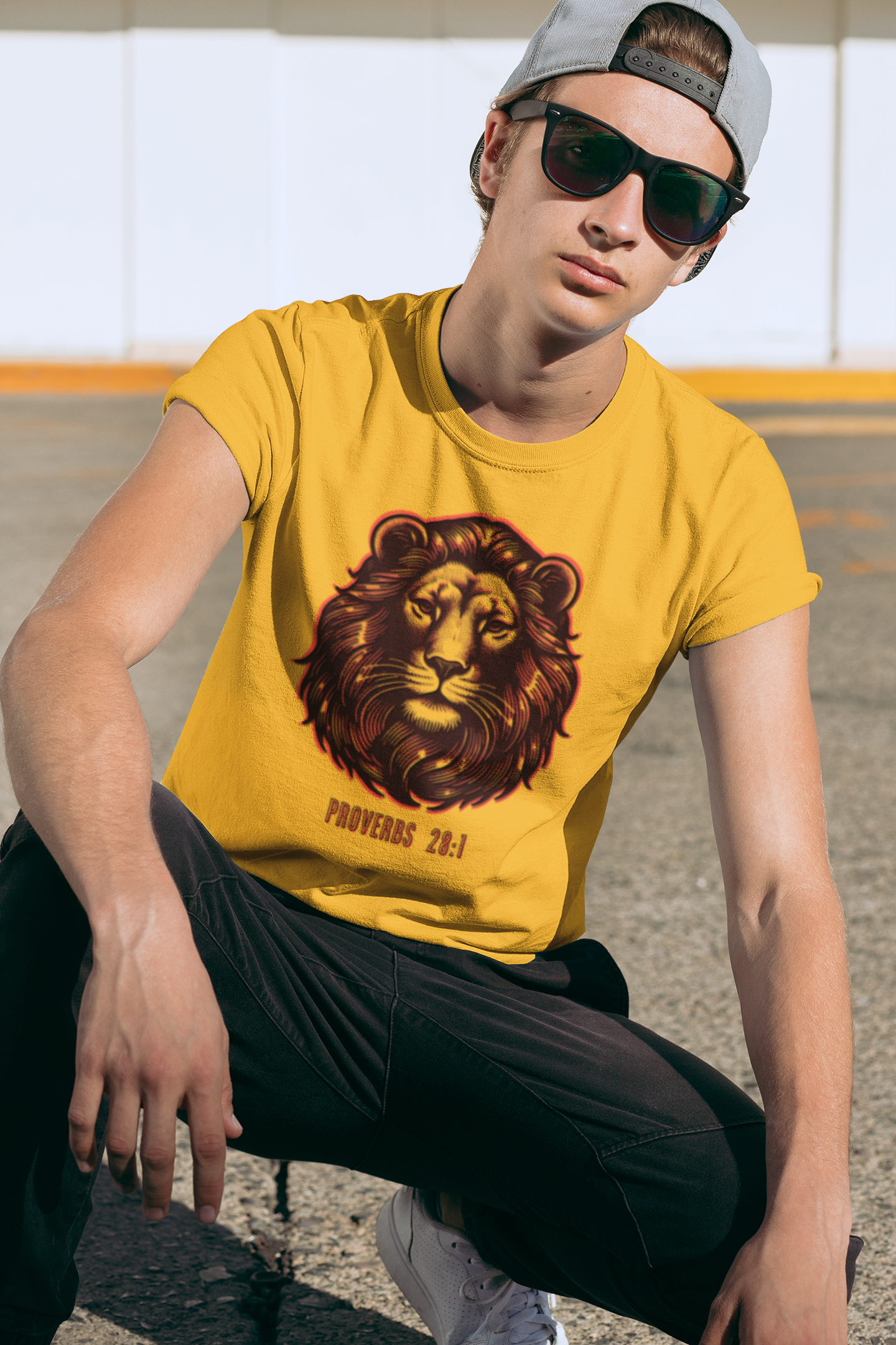 "Proverbs Lion" T-Shirt