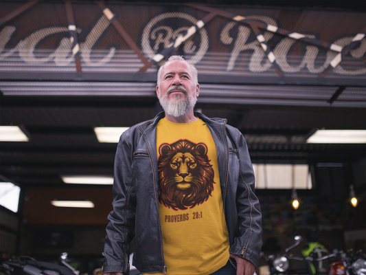 "Proverbs Lion" T-Shirt