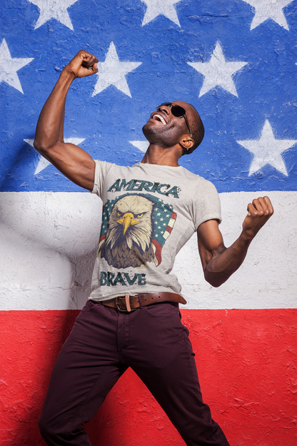 "Brave American Eagle" T-Shirt