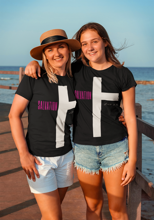 "SALVATION CROSS John 3:16 " T-Shirt