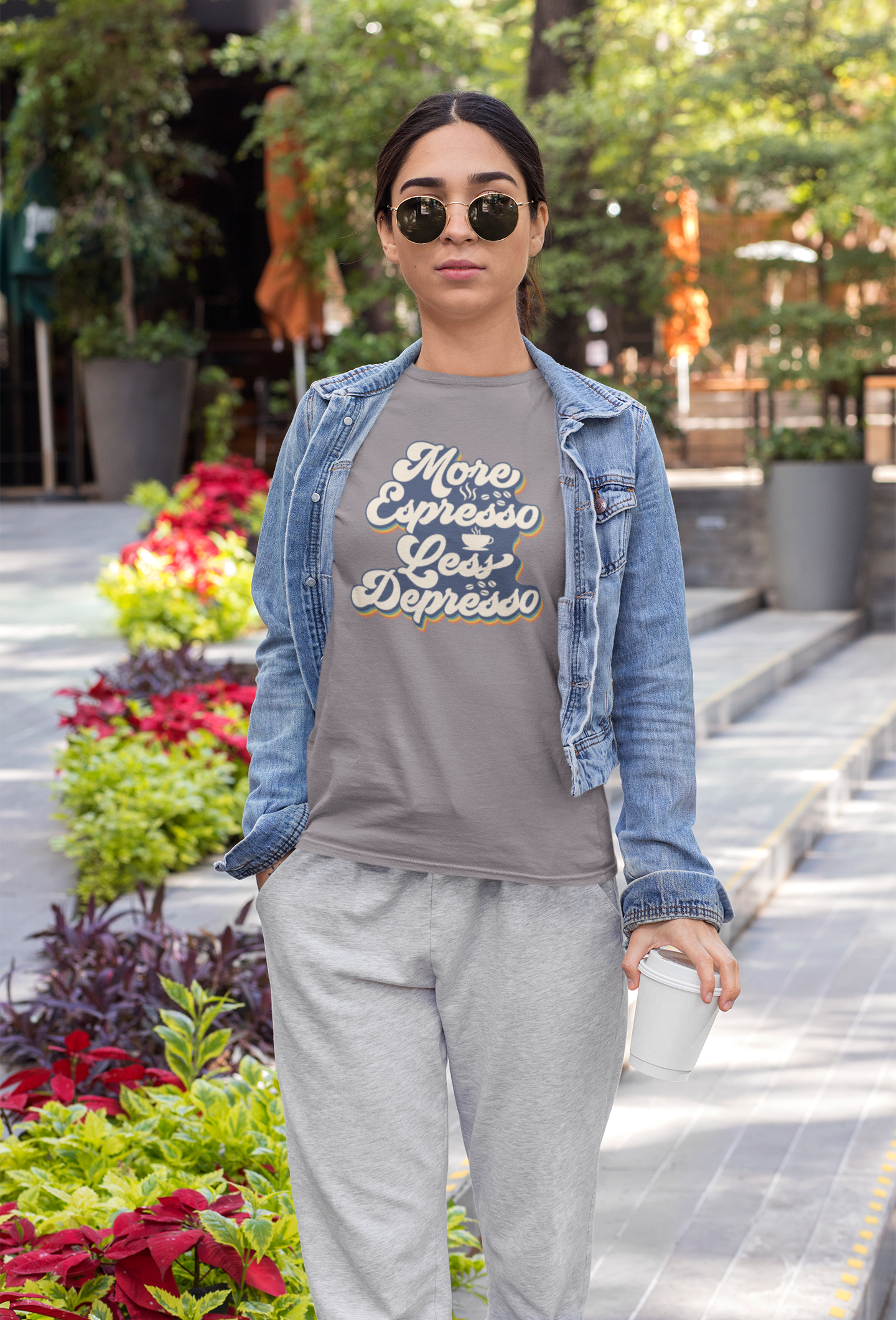 "More Espresso Less Depresso" T-Shirt
