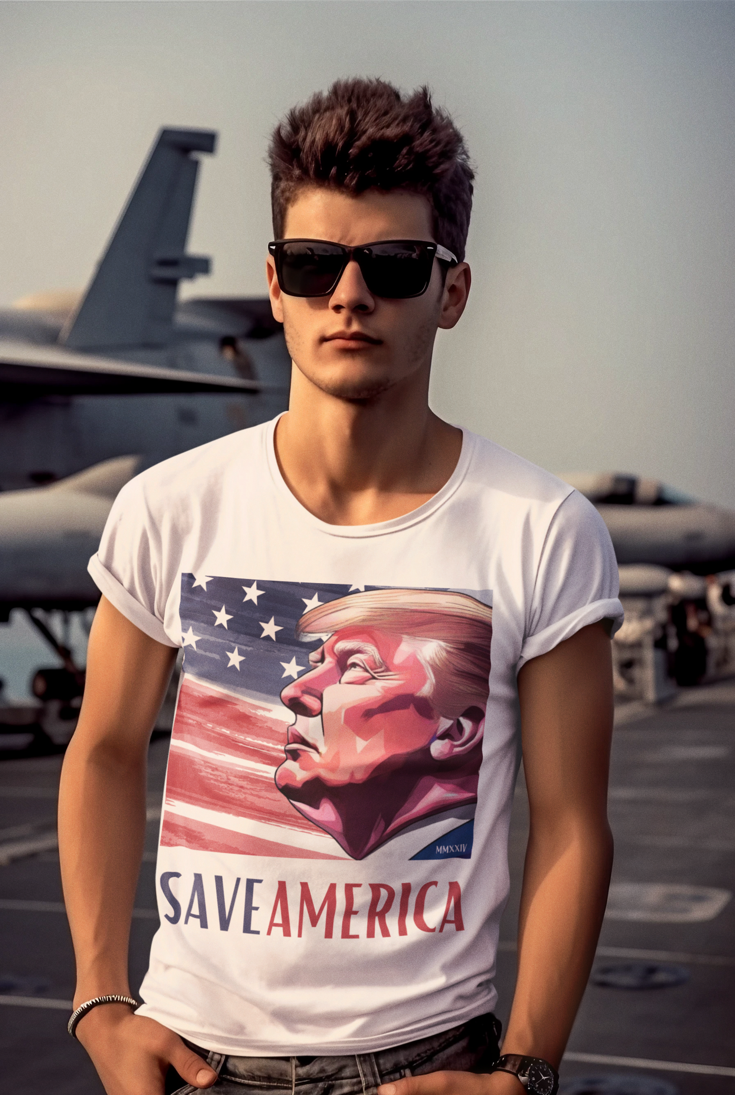 "Save America" Patriotic Trump Shirt